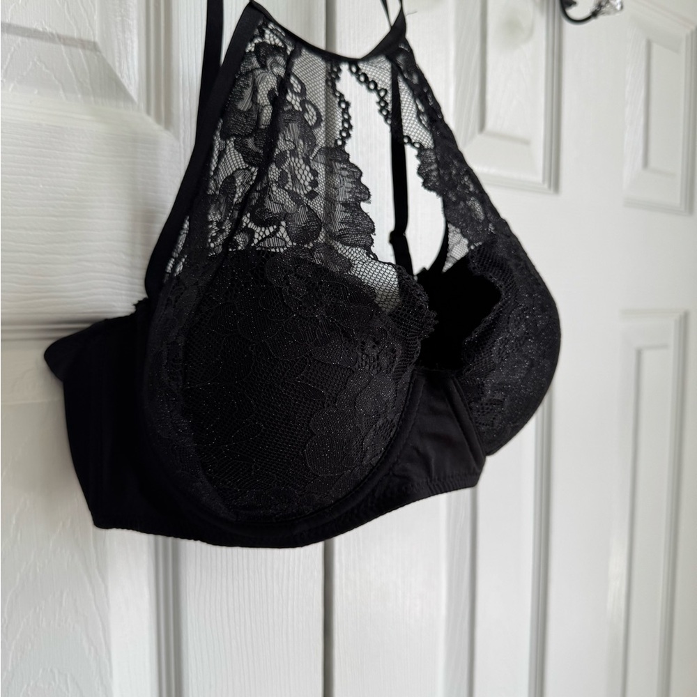 Bebe Black Lace Bra